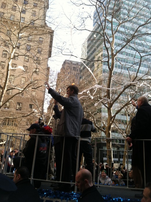 NY Giants parade 2012