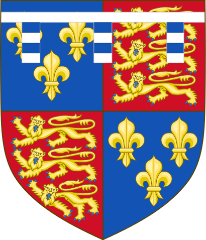 The arms of Edward, Earl of Warwick