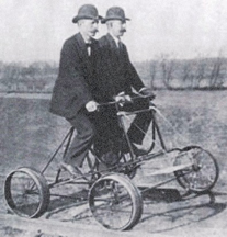 The Railway Cycle Manufacturing Company, based in Hagerstown, manufactured four wheeled bicycles for inspecting railroad tracks