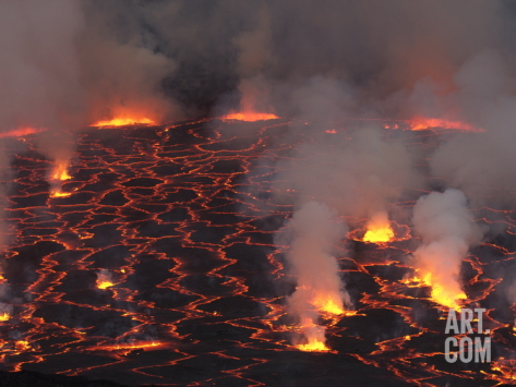 molten rock