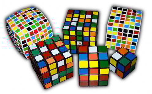 All the variations of Rubik's Cube are challenges that can frustrate many who attempt to solve the puzzles. 