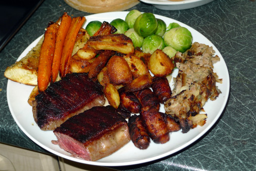 Serving Christmas lunch can be an easier option