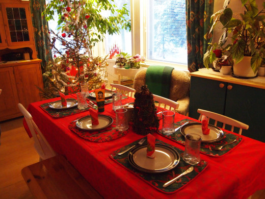 Christmas dinner is a great occasion for families