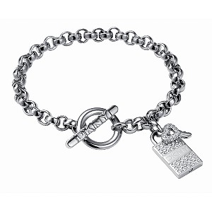 DKNY Padlock 7 Key Bracelet