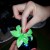 Place ball into glue Place ball into glue