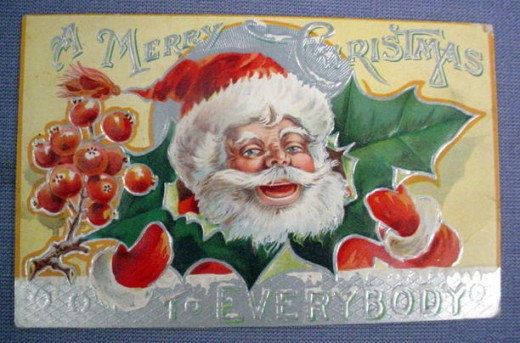 A Christmas Postcard circa 1900