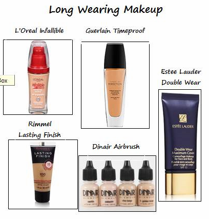 Select a long wearing foundation