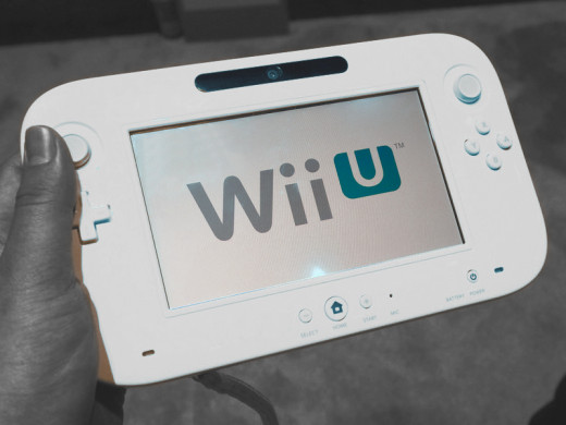  The Wii U GamePad controller at E3.