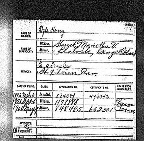 Civil War Pension Record of my 3rd Great-grandfather for the Union Army. Henry was from Sevier C., TN
