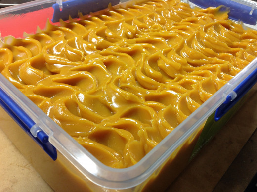 I improvised on my mould and used a plastic container. Works really well!