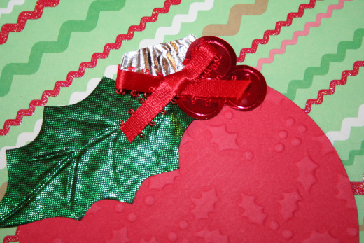 Close-up of design.