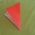 Fold in half again from right to left. Fold in half again from right to left.
