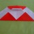 Fold down the flap and align the corner to the bottom folded edge. Fold down the flap and align the corner to the bottom folded edge.