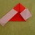 Fold the bottom flap about halfway up. Fold the bottom flap about halfway up.