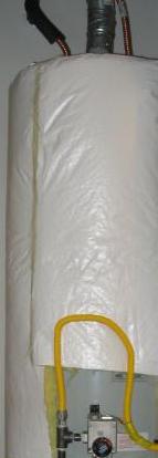 Insulated sleeves are available for most tank style water heater models.