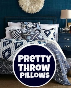 Pretty Throw Pillows