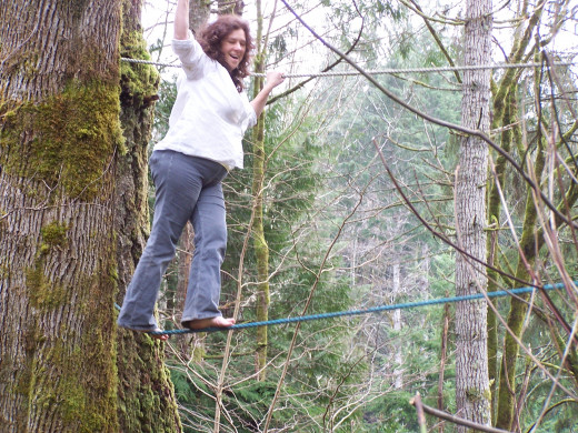 Leave some clues about what is going to happen so your reader won't be left hanging...get it?