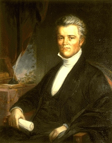 Governor Noah Noble signed the Indiana Mammoth Internal Improvement Act of 1836 into law