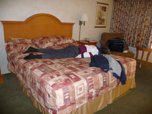 Napping is a perfectly acceptable break time option.