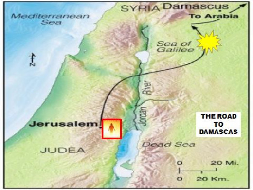 Road To Damascus Paul Map | Porn Sex Picture
