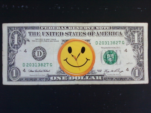 Smiley Face dollars - for markdarmafall
