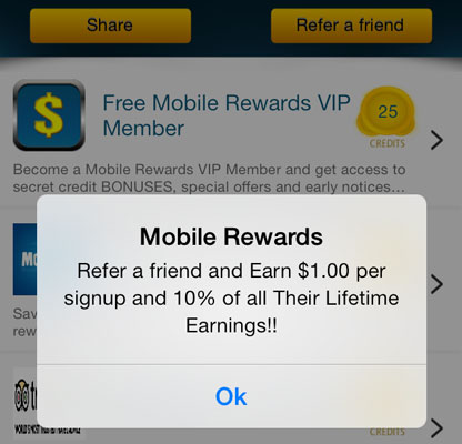 Mobile Rewards is one of the top money making mobile apps.