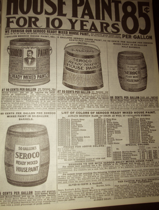 Paint from 1908 is Definitely Not Lead-Free.