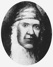 George Rapp was the leader of the Harmonie Society, the religious group that established New Harmony.