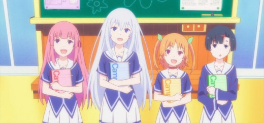 The four girls (so far) fighting for Eita's heart.