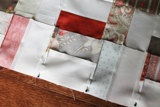 Don't forget to pin your seams!