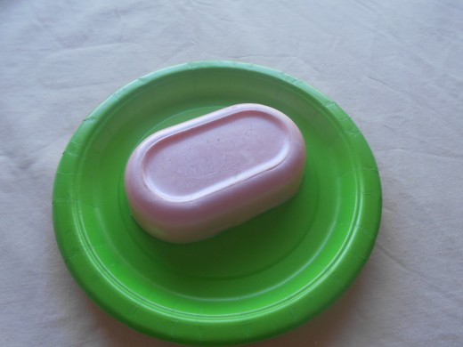 Completed bar of soap