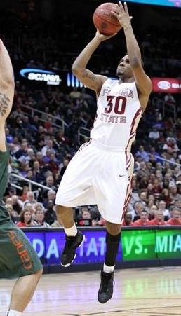 FSU senior Ian Miller doing what Ian Miller does.