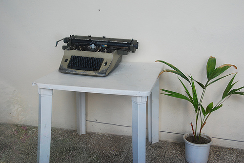 Typewriter no more--all an author needs today is Microsoft Word.