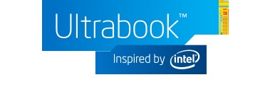 The Ultrabook logo present on most Ultrabooks