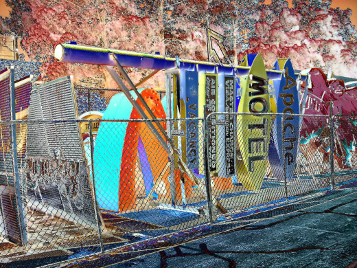 A last look at some dead neon signs 