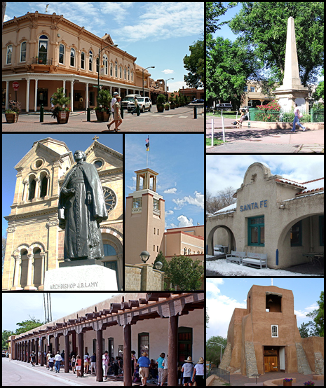 Downtown Santa Fe, New Mexico