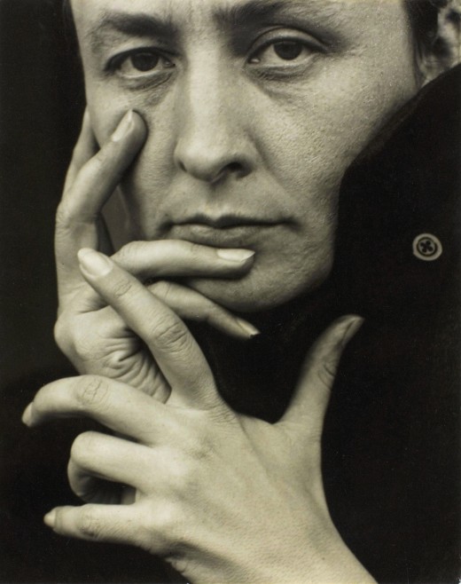 Georgia O'Keeffe, photographed by Alfred Stieglitz