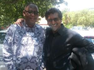 Zwelenzima Vavi and Jay Naidoo