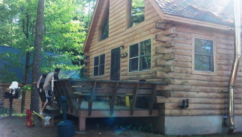 King Pine. Northwoods cabin. 2013
