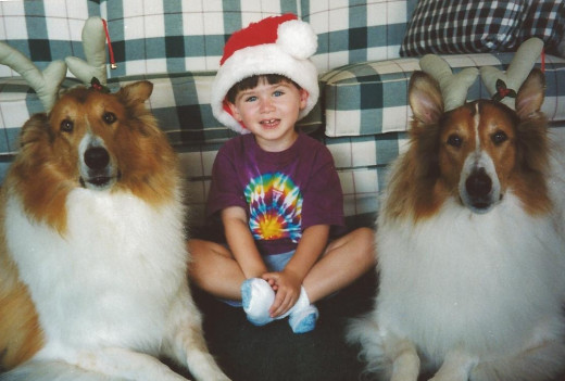 My son at 3 with his best friends.