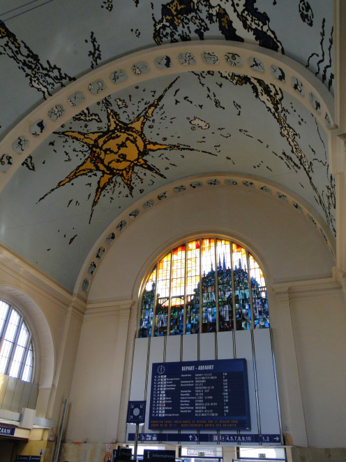 Main hall, Luxembourg City railroad station