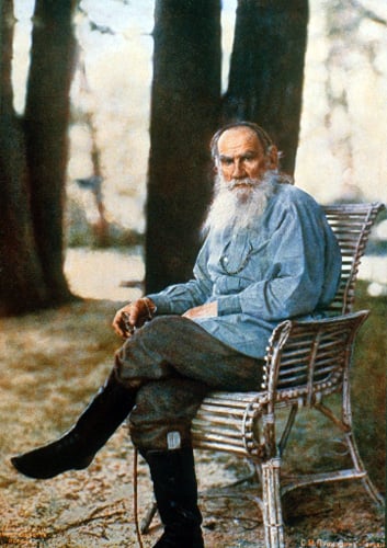 Tolstoy: influenced Gandhi and Martin Luther King