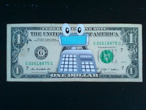 Cashier Money - for dragonflycolor