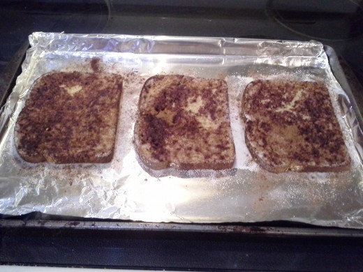 Step Seven: Let it cool so it will harden and crisp up before you eat it. Yummy!