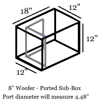8'" Woofer Sub-Box