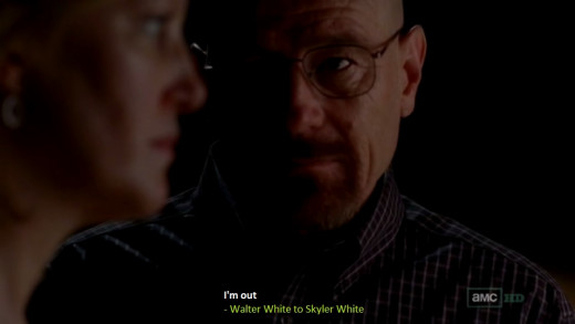 Walter stops making Meth