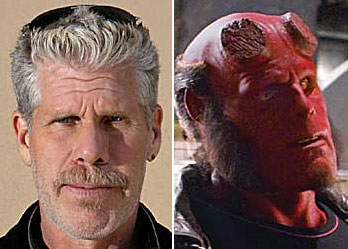 Ron Perlman is Hellboy!!