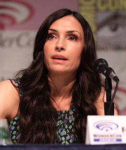 Famke Janssen at WonderCon, Anaheim, in 2013
