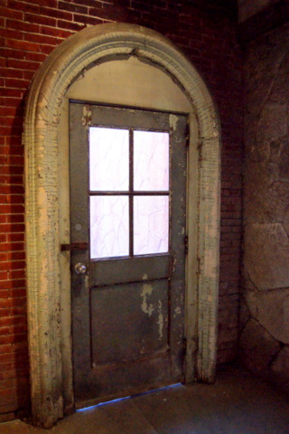 Early parts of the prison contained elaborate decor.
