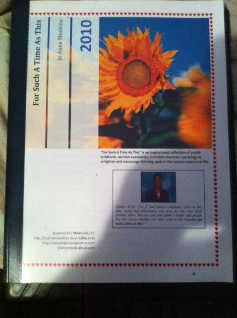 My first edition of "For Such A Time As This," before CreateSpace.